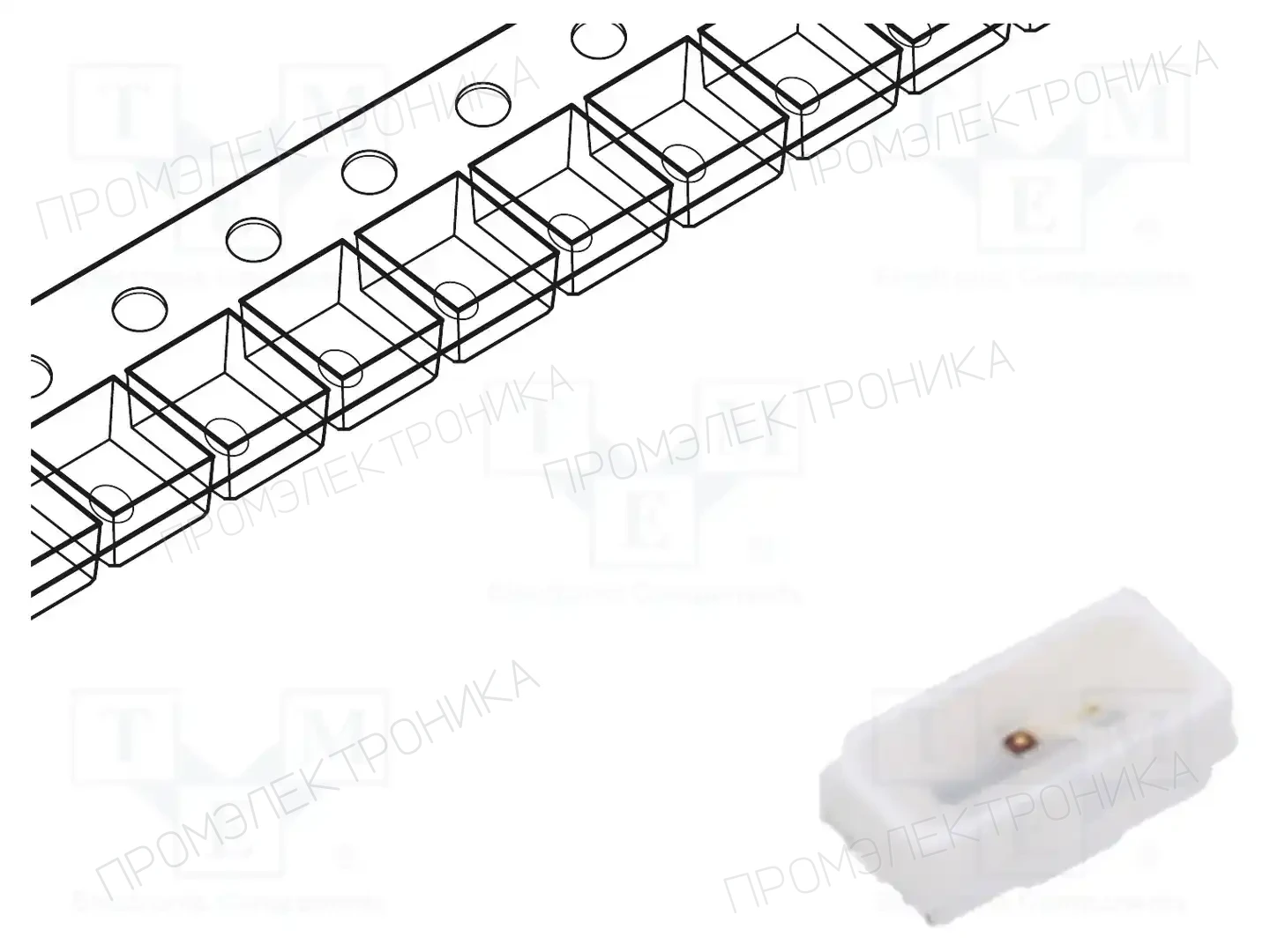 LITEON LTST-M140KRKT — Светодиоды SMD цветные