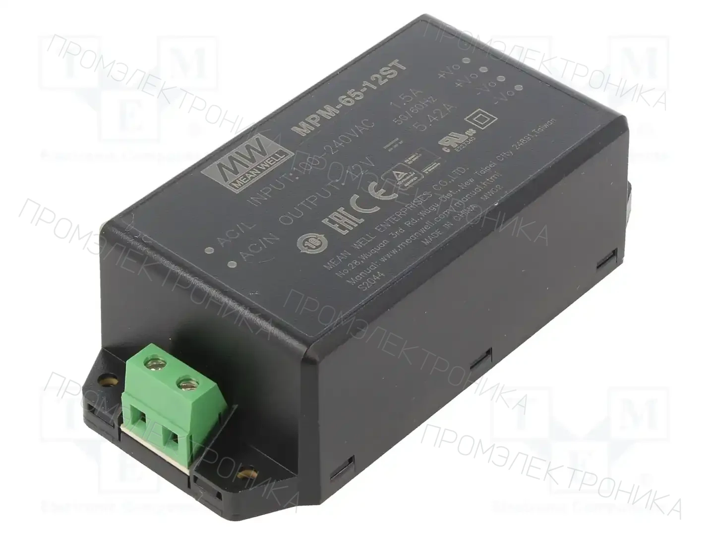 MEAN WELL MPM-65-12ST — Блоки питания для встраивания