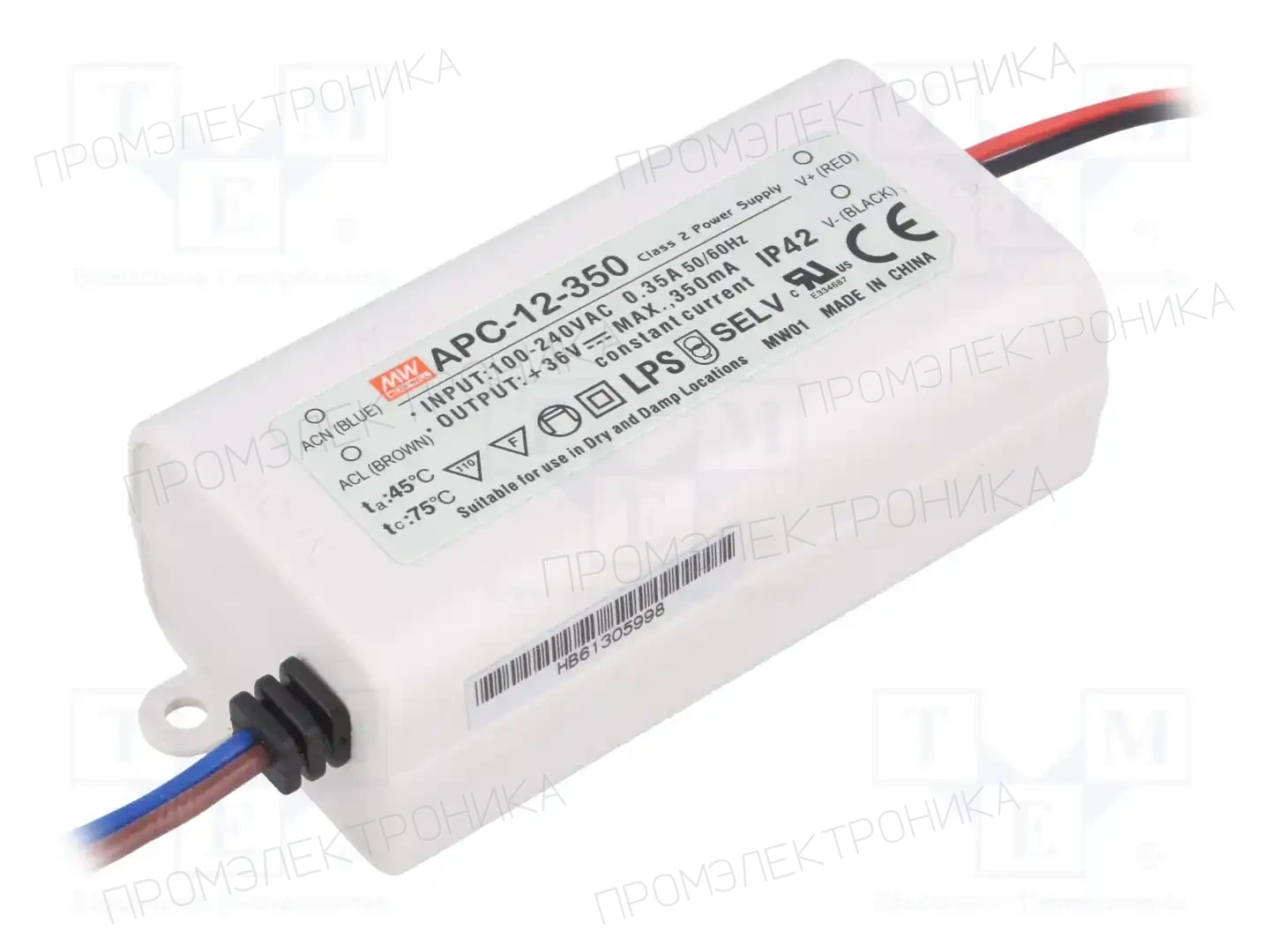 MEAN WELL APC-12-350 — Блоки питания для LED