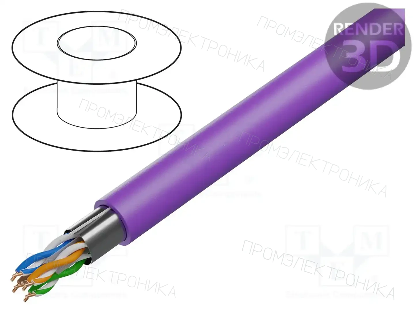 BELDEN 10GXE00.07500 — Провода телекоммуникационные