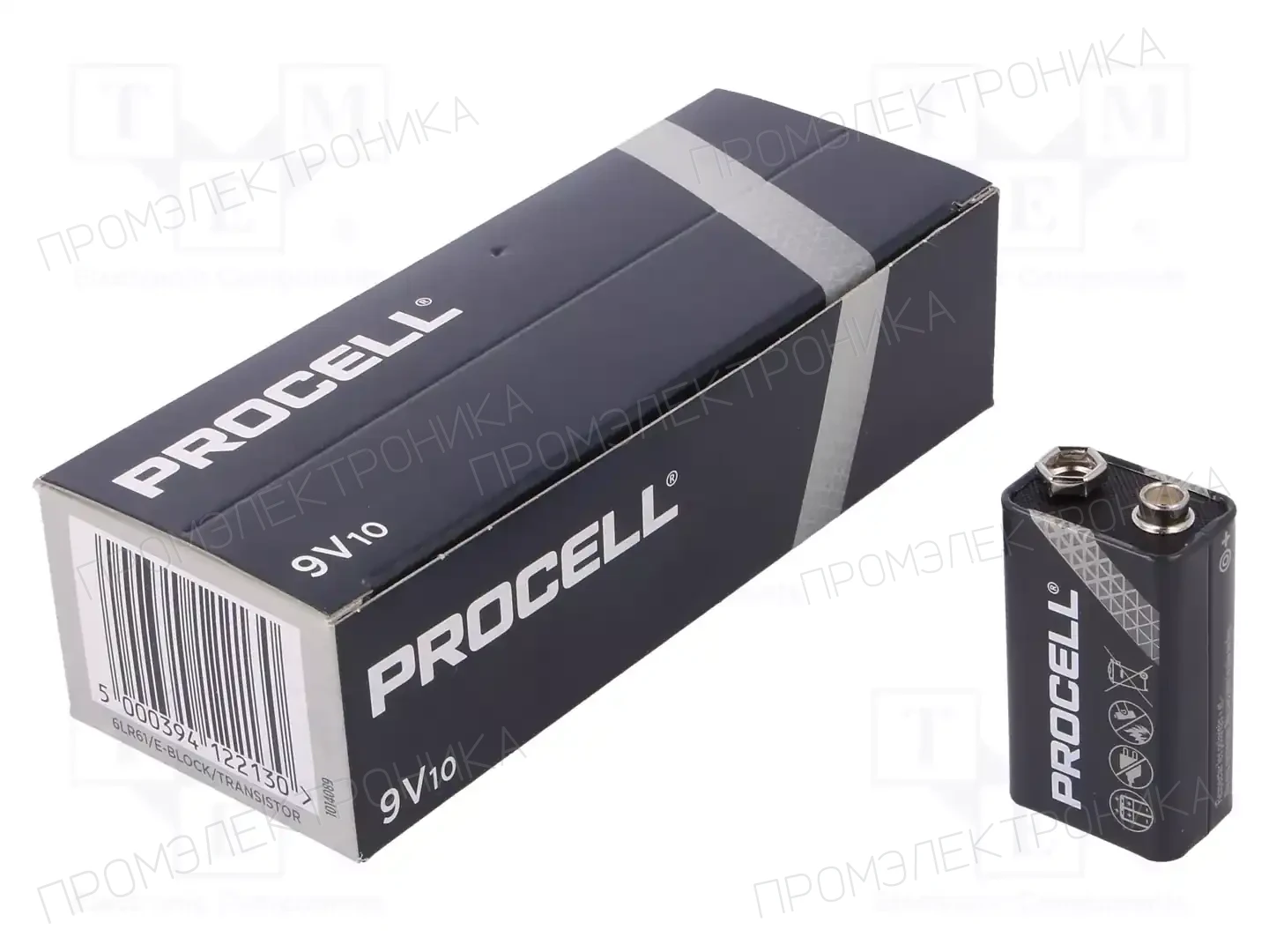 PROCELL 9V (6LR61) PC1604 — Батареи