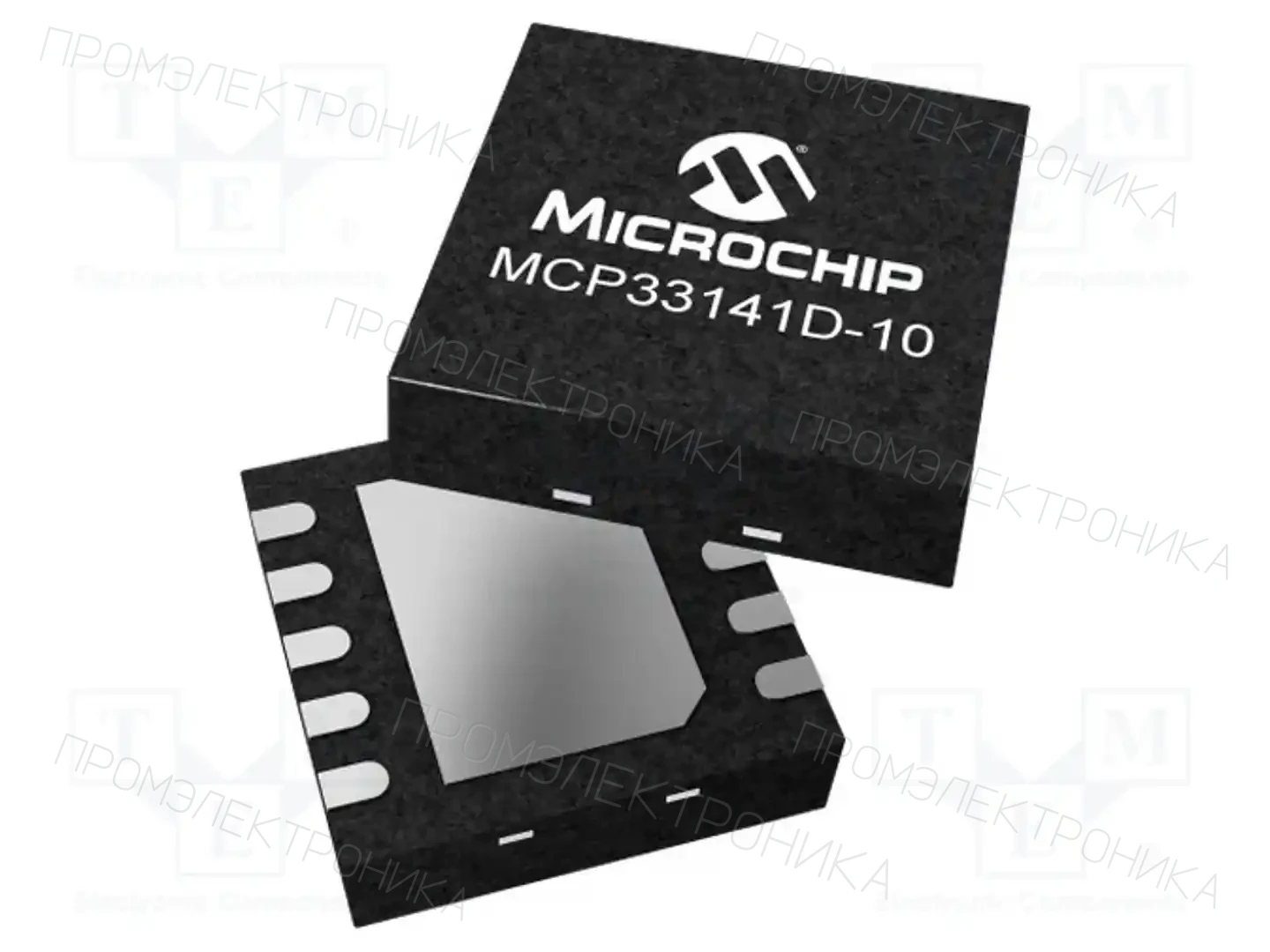 Microchip Technology MCP33141D-10-E/MN — Преобразователи A/D - микросхемы