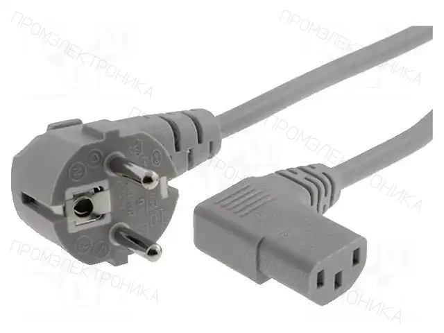 LIAN DUNG LT322+511 H05VV-F 3X1.0 2.5M GRY — Кабели питания компьютерные и универс