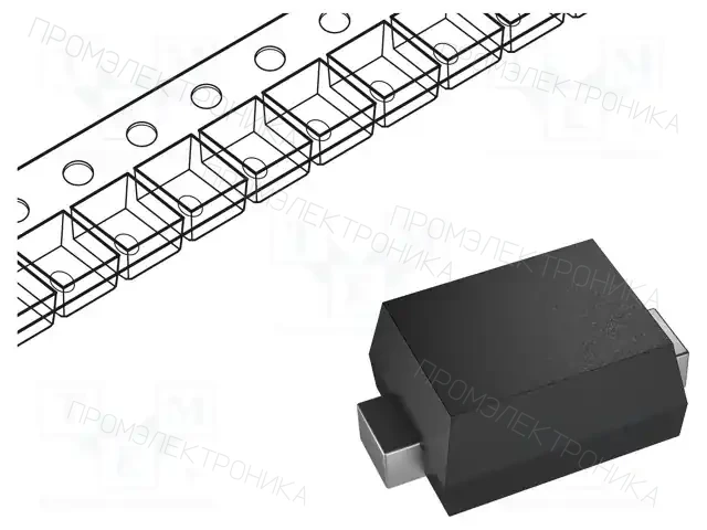 ROHM SEMICONDUCTOR CDZCVT2R5.1B — Диоды TVS SMD однонаправленные