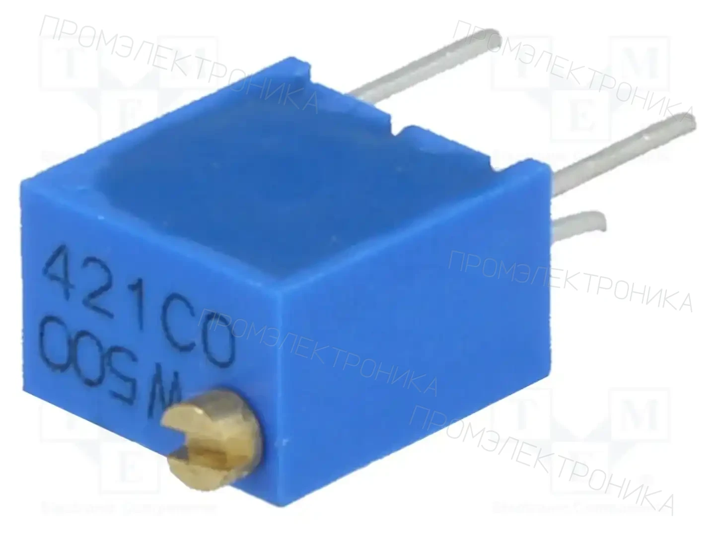 BOURNS 3266W-1-500LF — Потенциометры THT многооборотные 1/4 дм