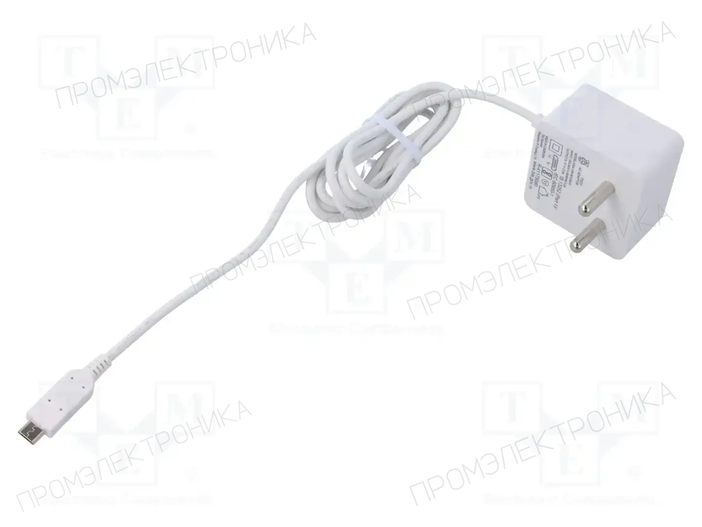 RASPBERRY PI KSA-13B-051250HI MICRO USB PSU IN WHITE — аксессуары