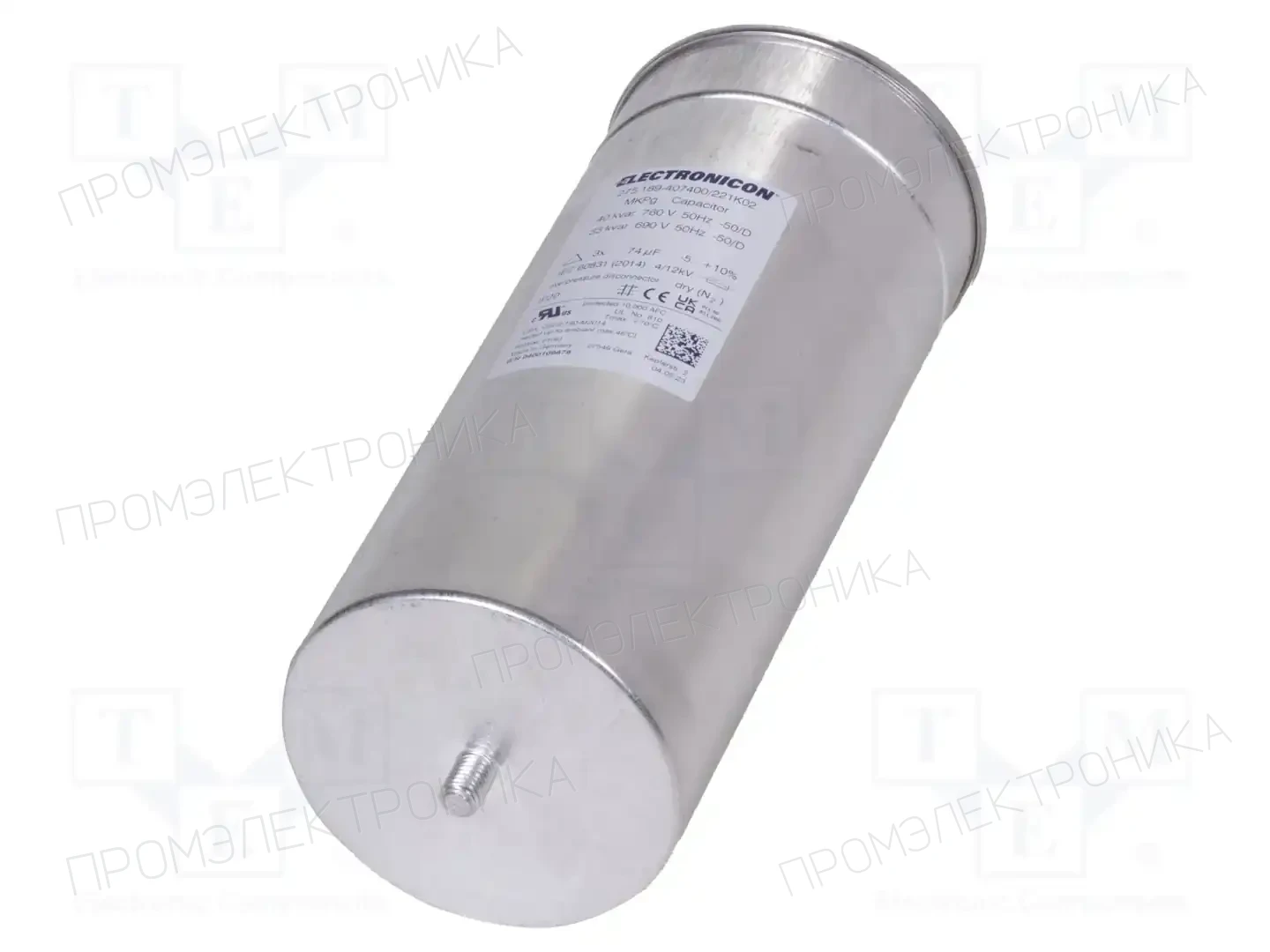 ELECTRONICON 275.189-407400/221K02 — Конденсаторы для комп. реакт. мощности