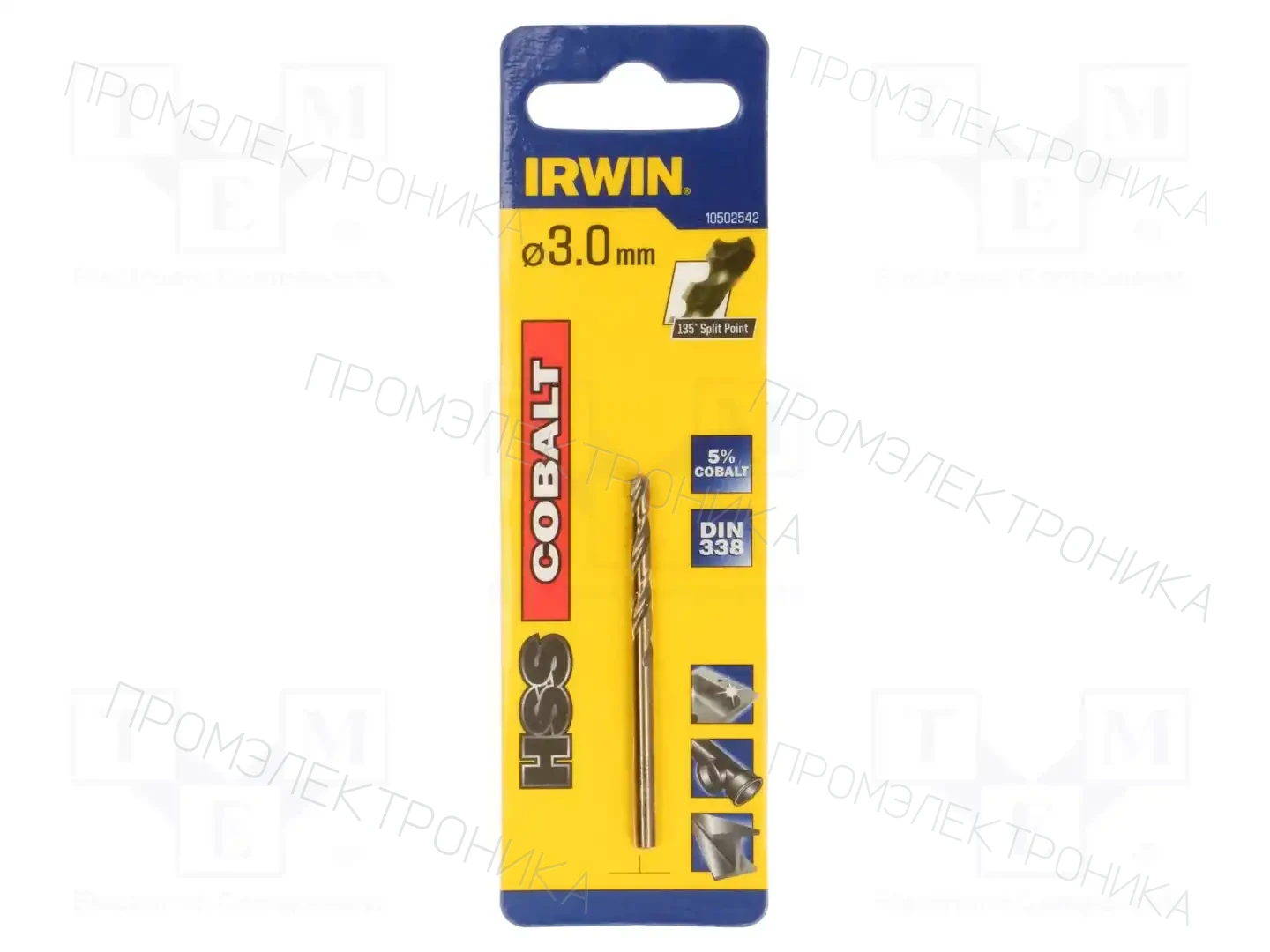 IRWIN 10502542 — Сверла по металлу