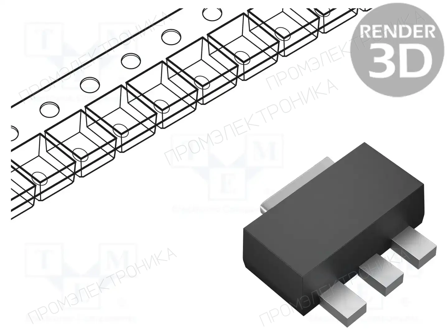 LUGUANG ELECTRONIC 2SD1898 — Транзисторы NPN SMD
