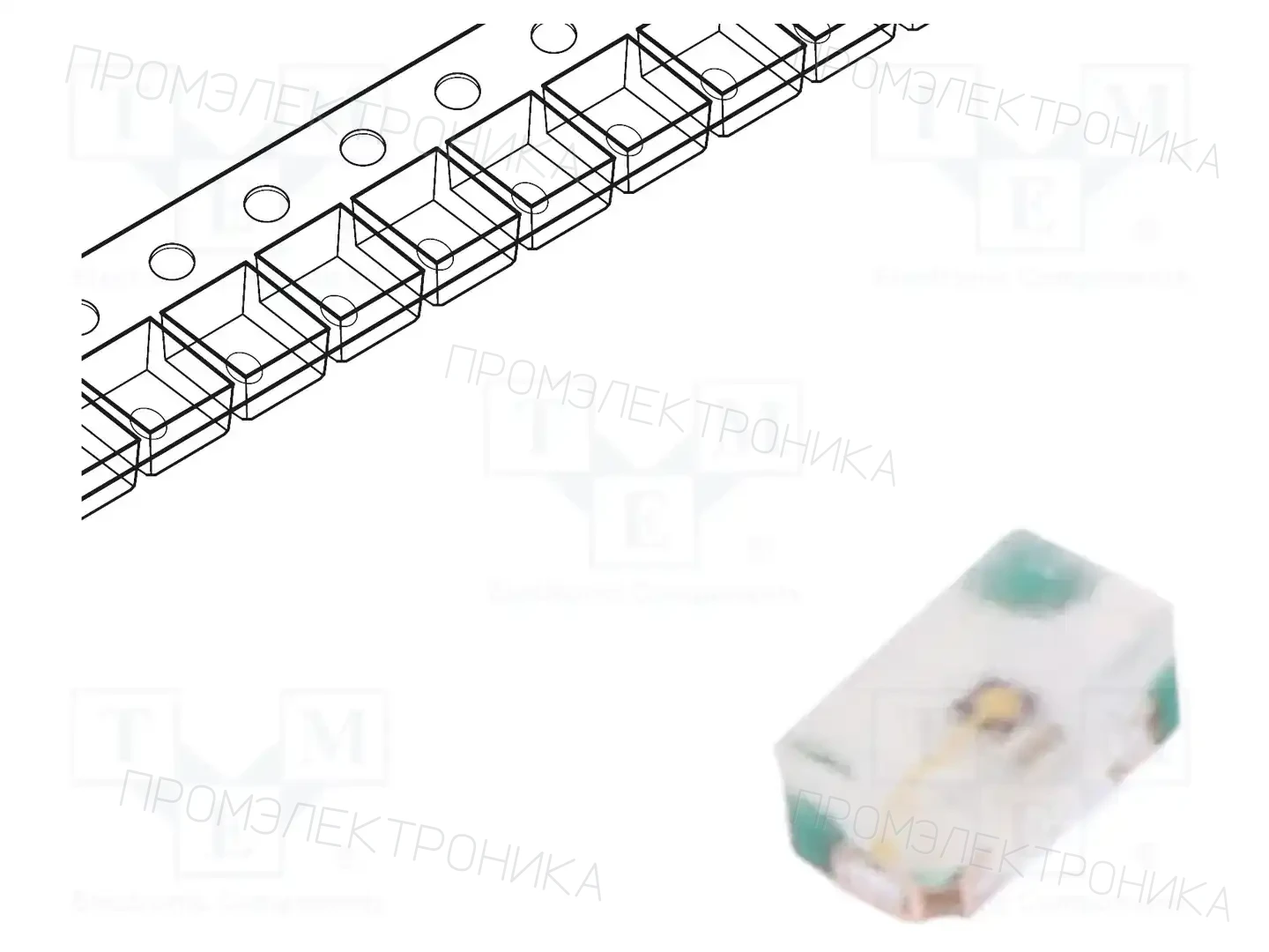 REFOND RF-OU0402TS-CE-B — Светодиоды SMD цветные