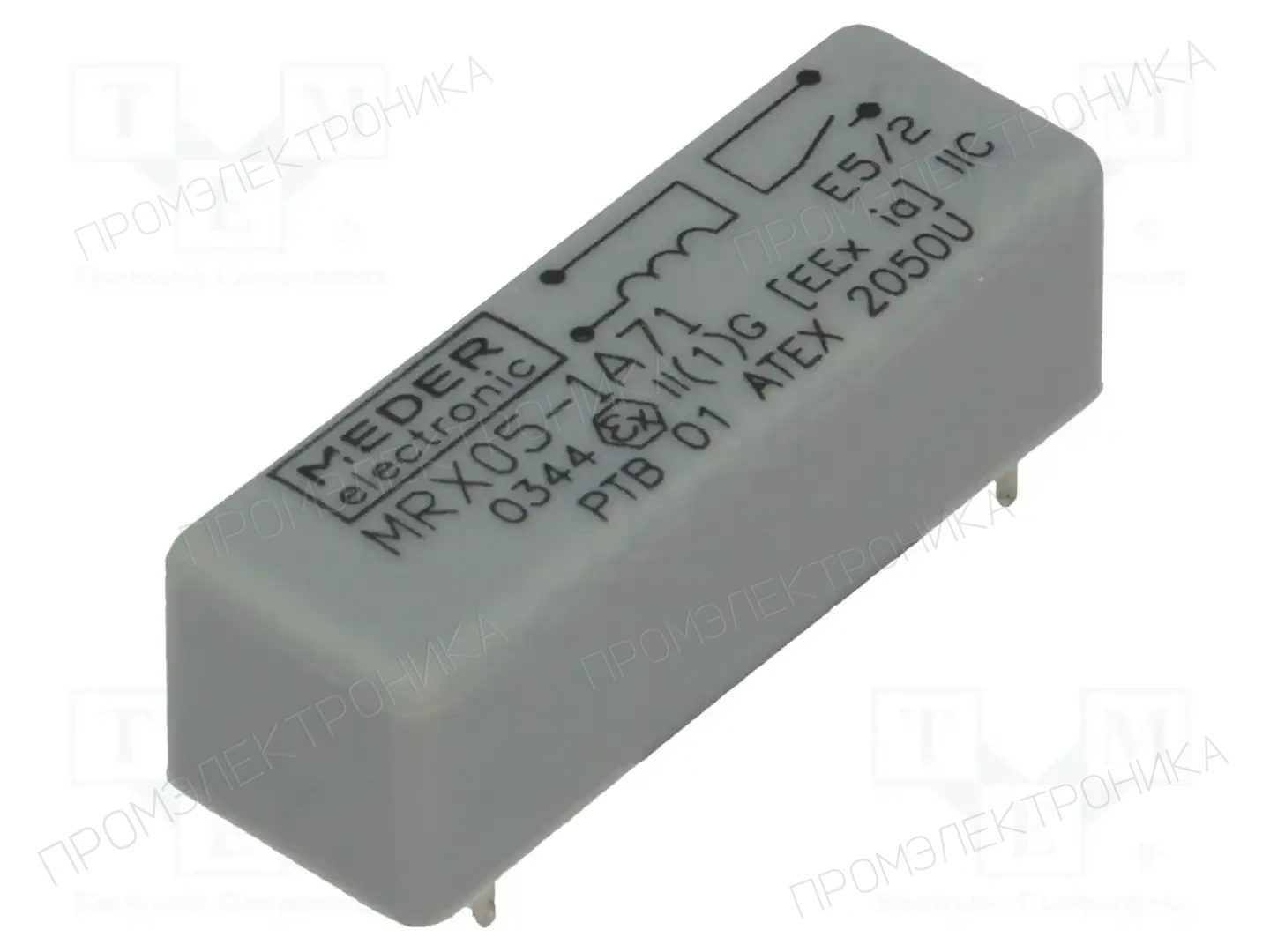MEDER MRX05-1A71 — Реле электромагн. герконовые