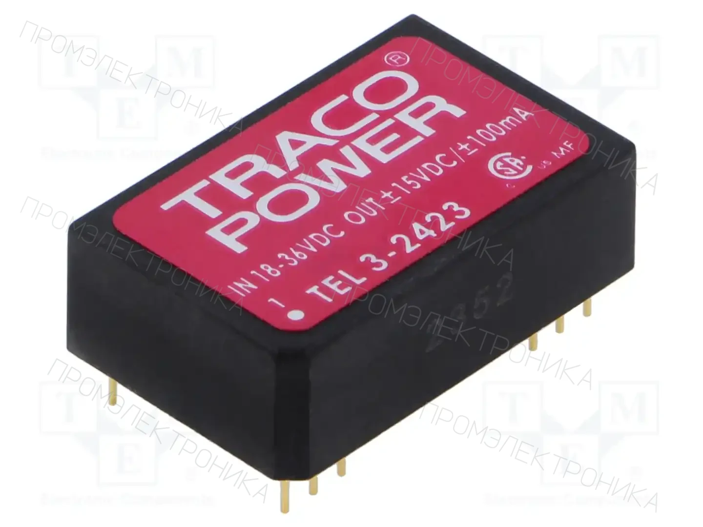 TRACO POWER TEL 3-2423 — Преобразователи DC/DC