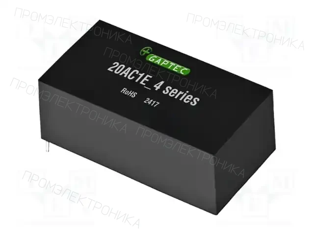 GAPTEC Electronic 20AC1E_12S4 — Преобразователи AC/DC для PCB