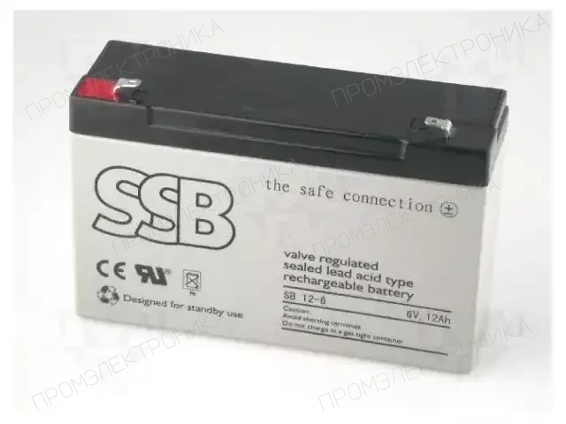 SSB SB12-6 — Аккумуляторы кислотные