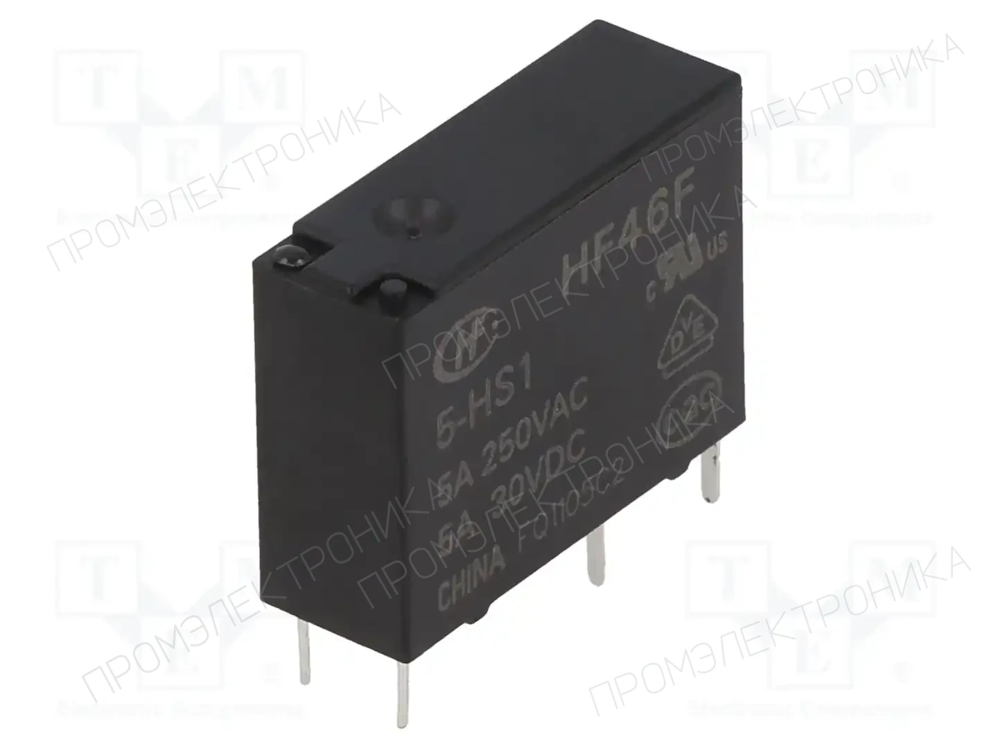 HONGFA RELAY HF46F/5-HS1 — Реле электромагн. миниатюрные