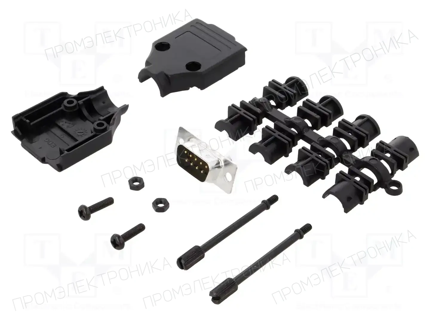 MH CONNECTORS MHDTPPK9-DB9P-K — Комплектные штекеры D-Sub