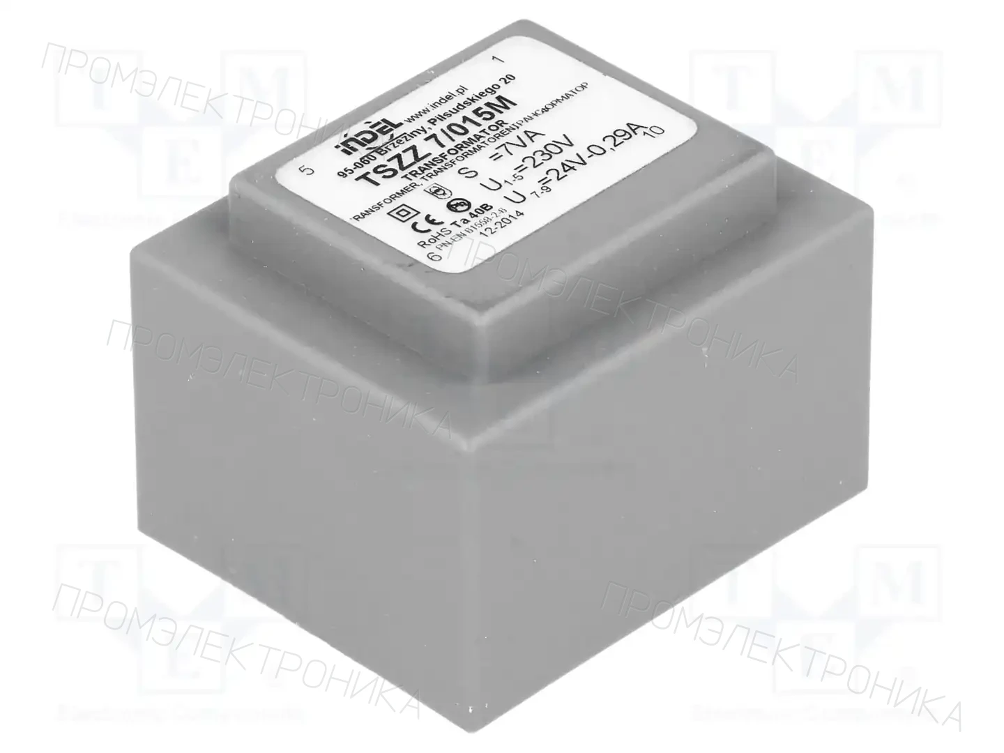 INDEL TSZZ7/015M — Трансформаторы PCB