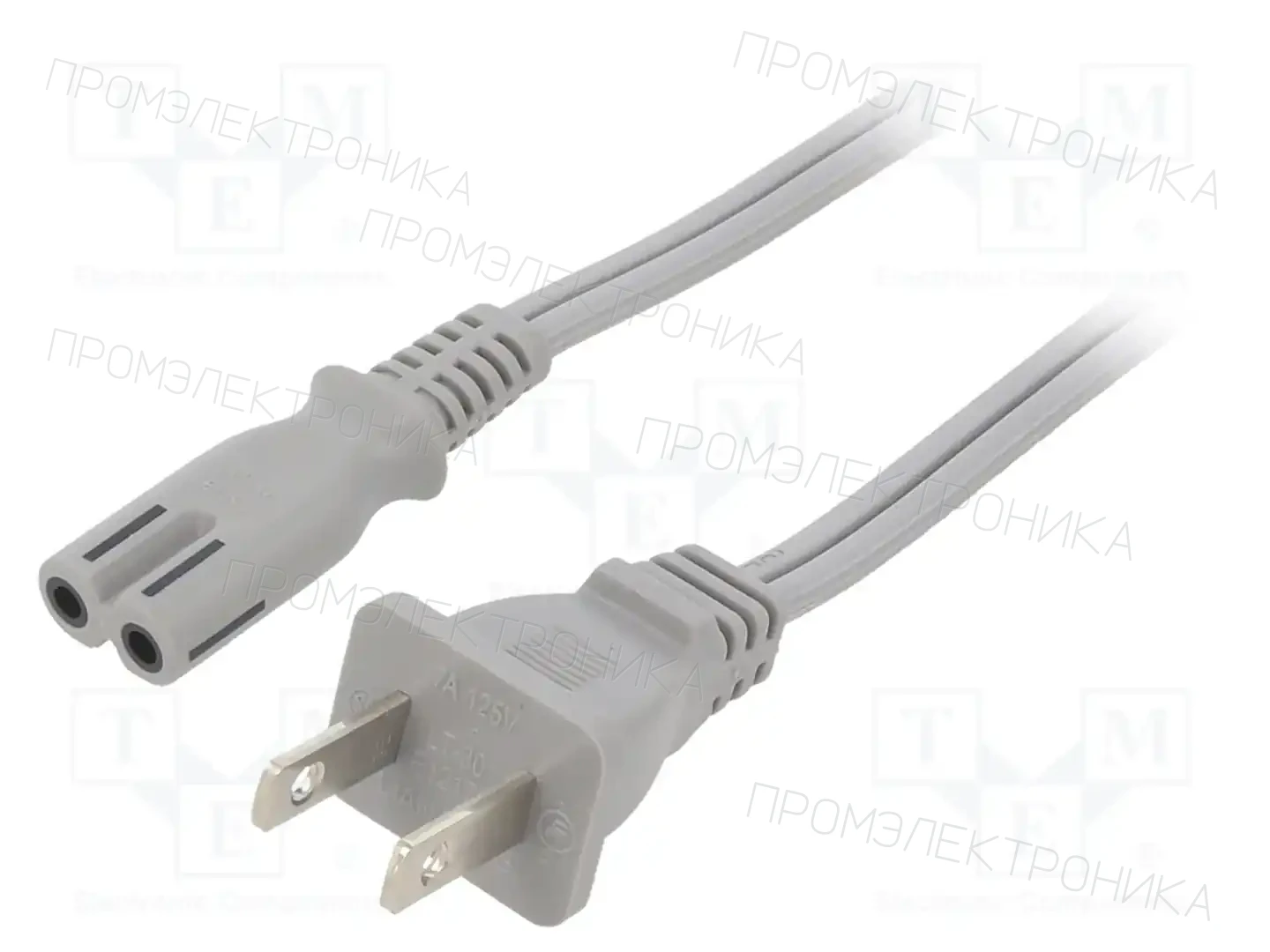 LIAN DUNG LT-301+503B SPT-2 18/2 105C GRY 5M — Кабели питания компьютерные и универс