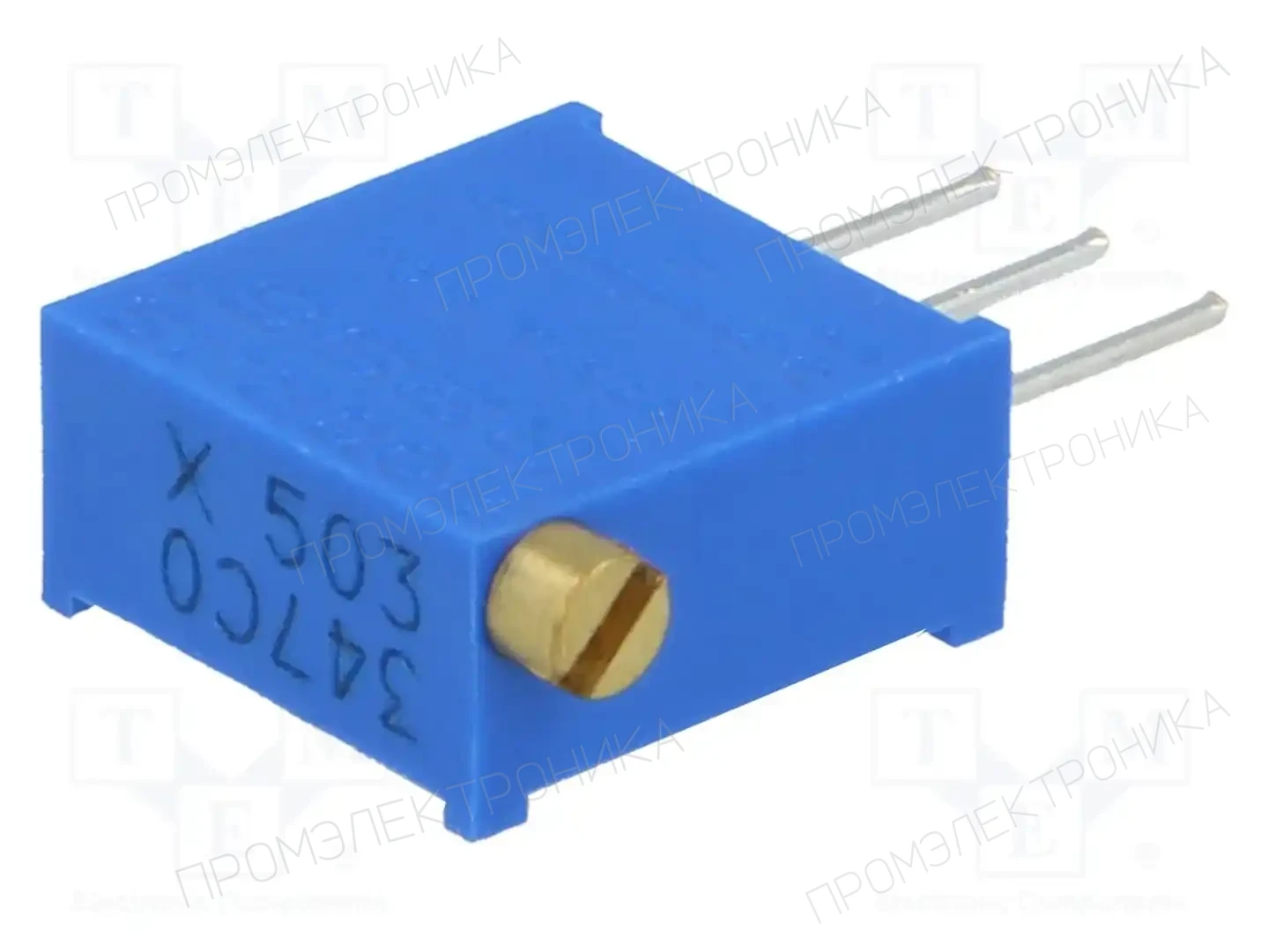 BOURNS 3296X-1-503LF — Потенциометры THT многооборотные 3/8 дм