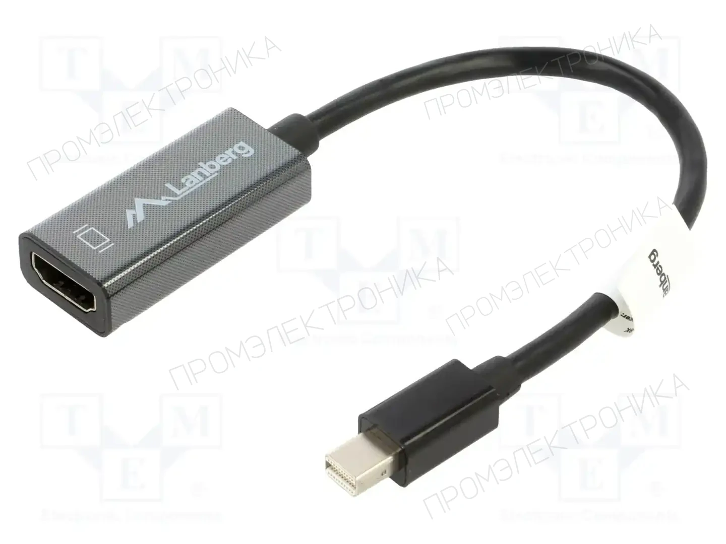 LANBERG AD-0005-BK — Кабели и адаптеры HDMI, DVI, DisplayPort