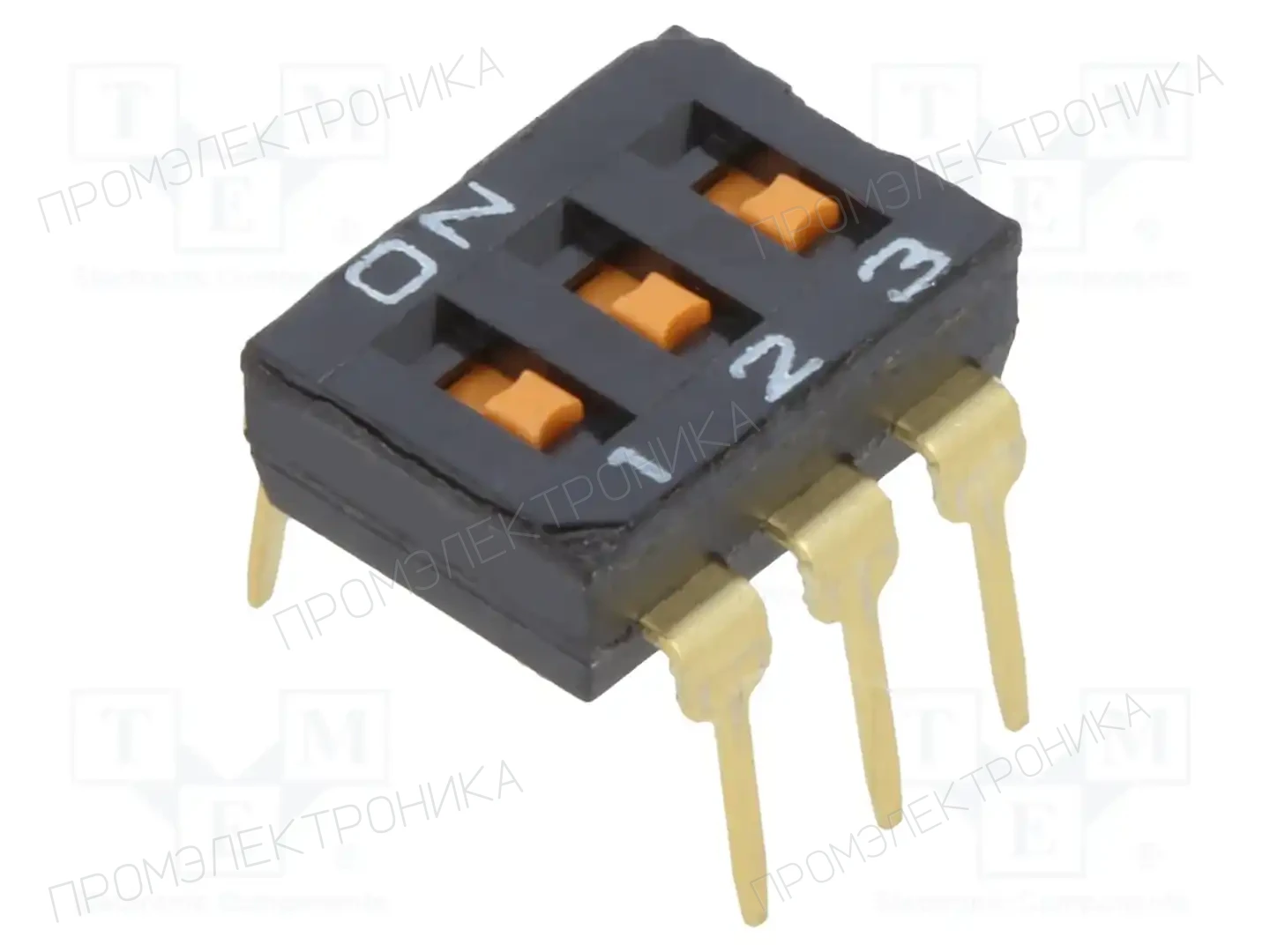 OMRON Electronic Components A6T3102 — Переключатели типа Dip-Switch