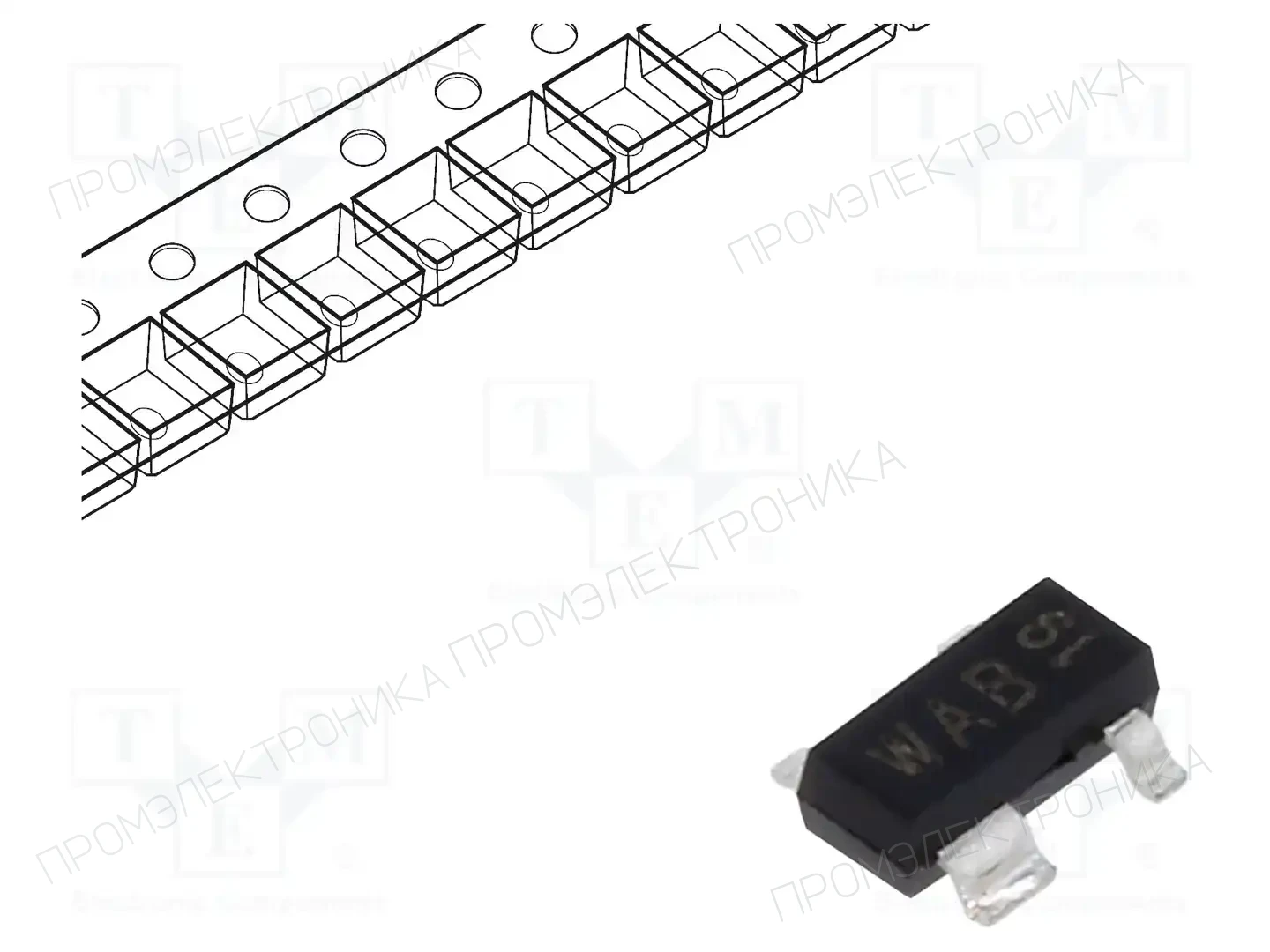 NEXPERIA BAW101,215 — Универсальные диоды SMD