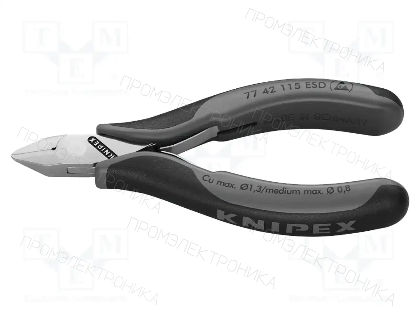 KNIPEX 77 42 115 ESD — Клещи-кусачки для резки