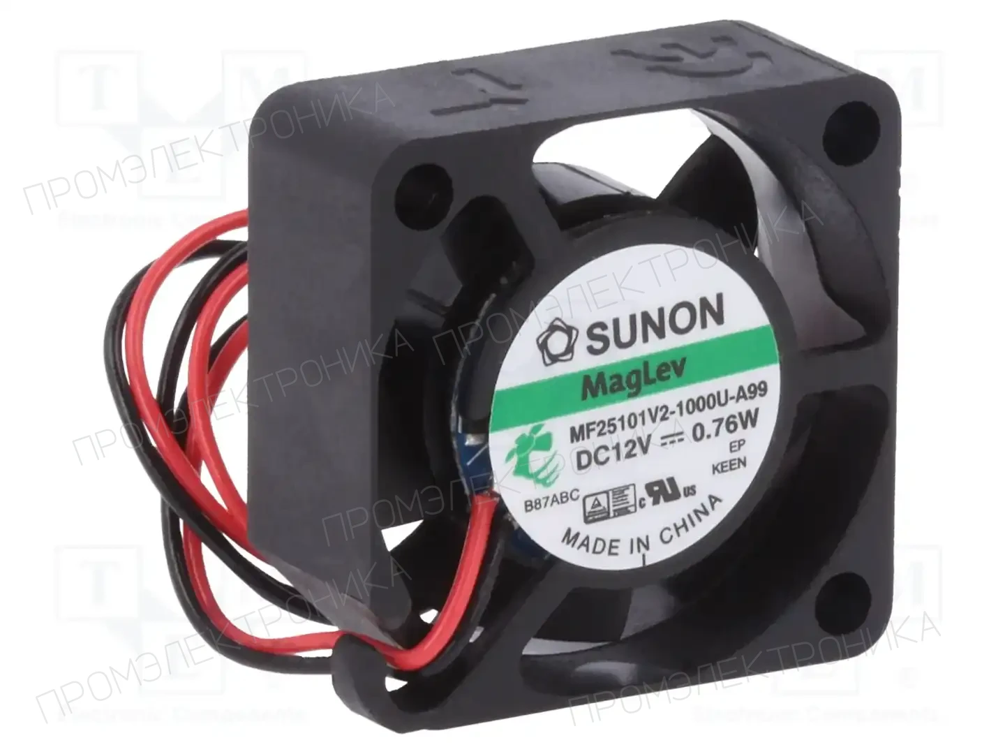 SUNON MF25101V2-1000U-A99 — Вентиляторы DC 12V