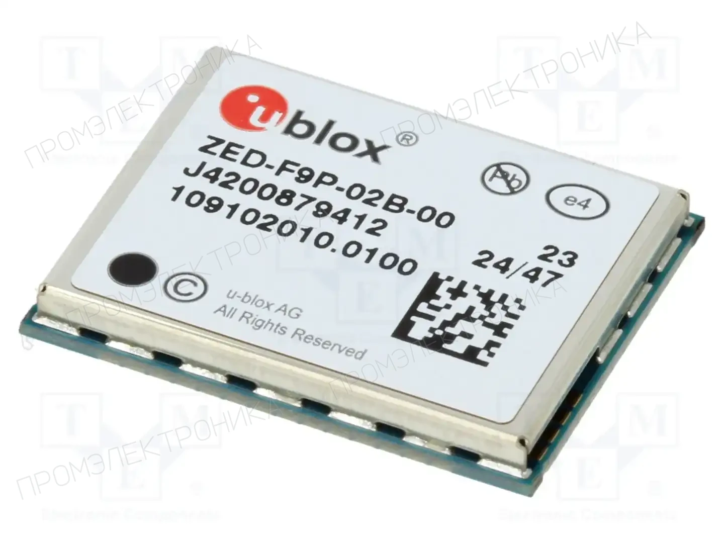 u-blox ZED-F9P-02B — Модули GNSS (GPS)