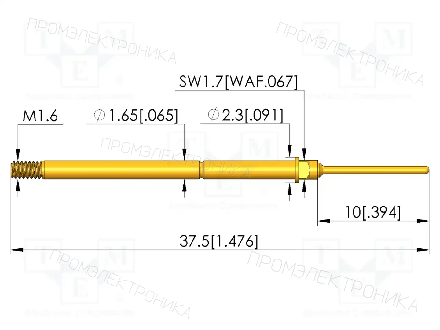 INGUN GKS-112 355 070 A 1502 M — Измерительные щупы