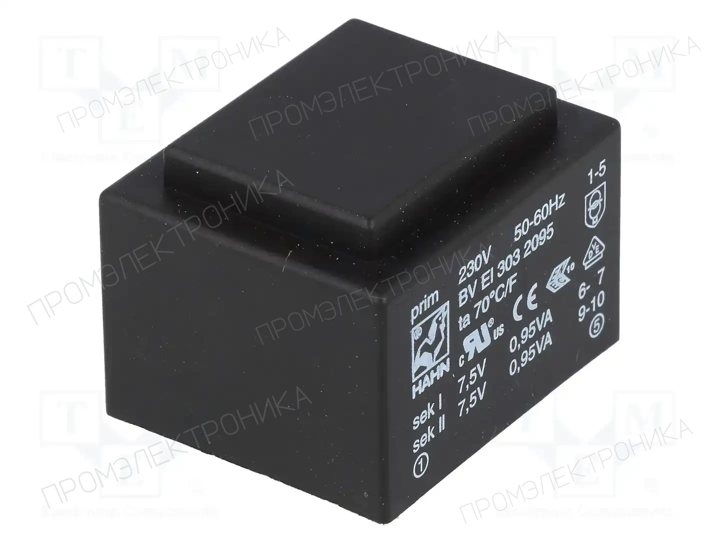 HAHN BV EI 303 2095 — Трансформаторы PCB