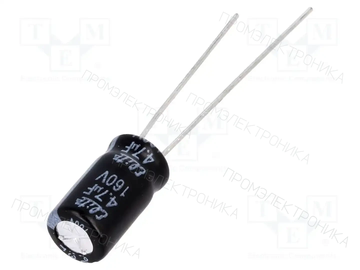 Elite PF2C4R7MNN6311U — Конденсаторы электролитические THT
