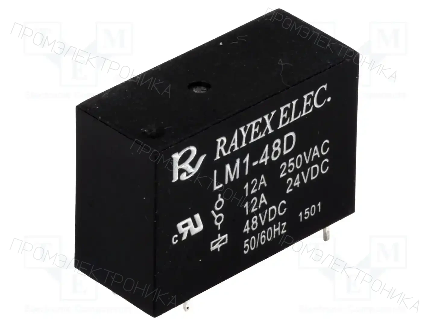 Recoy/RAYEX ELECTRONICS LM1-48D — Реле электромагн. миниатюрные
