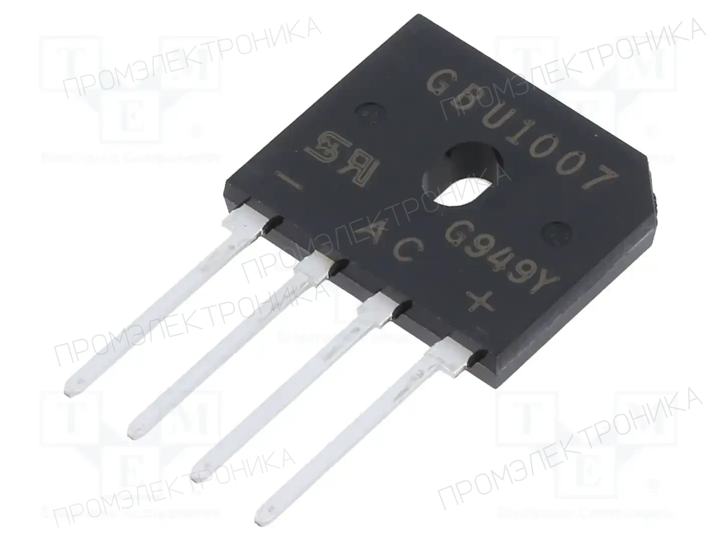 TAIWAN SEMICONDUCTOR GBU1007 — Однофазные мосты диодные плоские