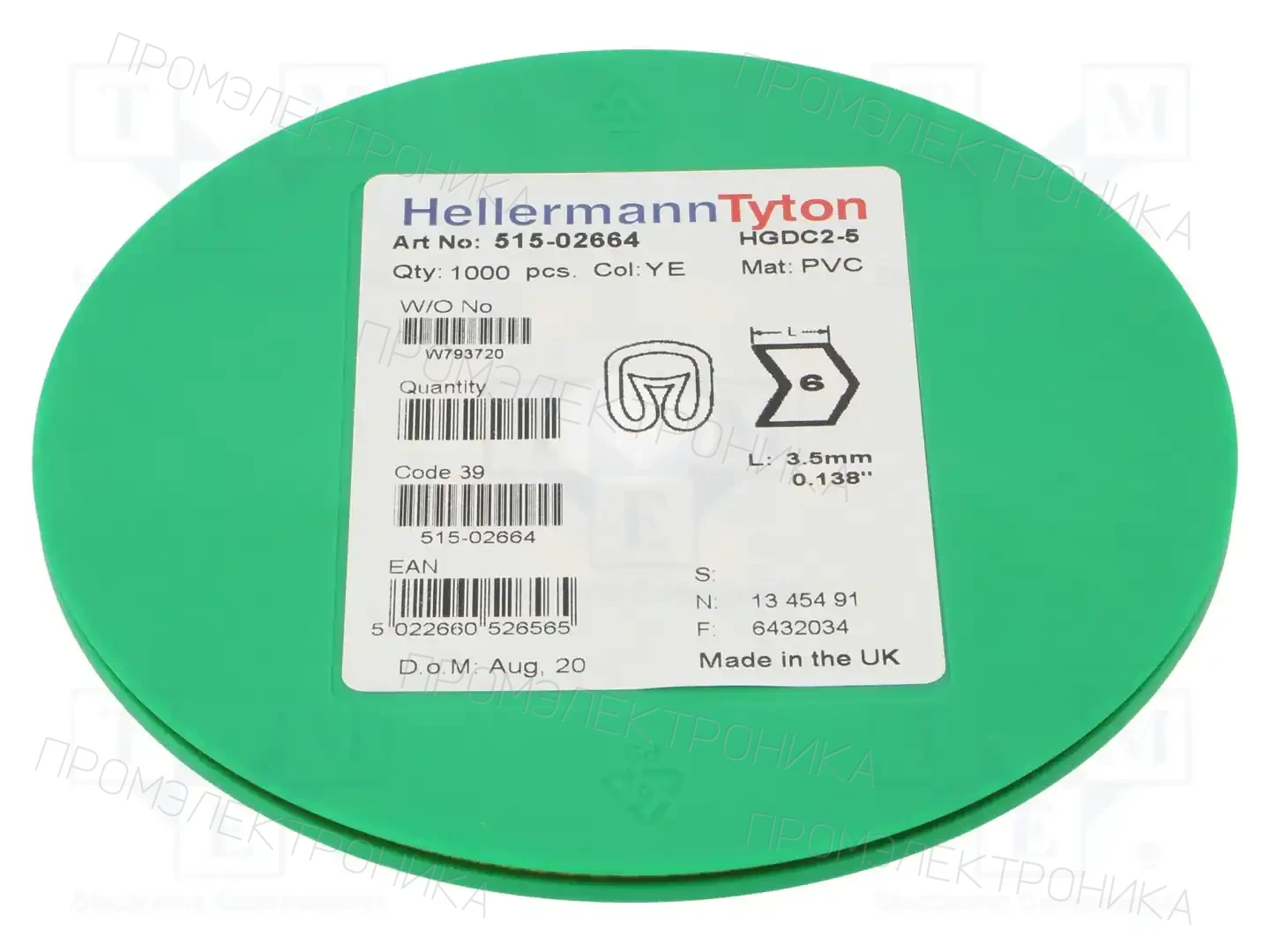 HELLERMANNTYTON 515-02664 — Маркеры проводов