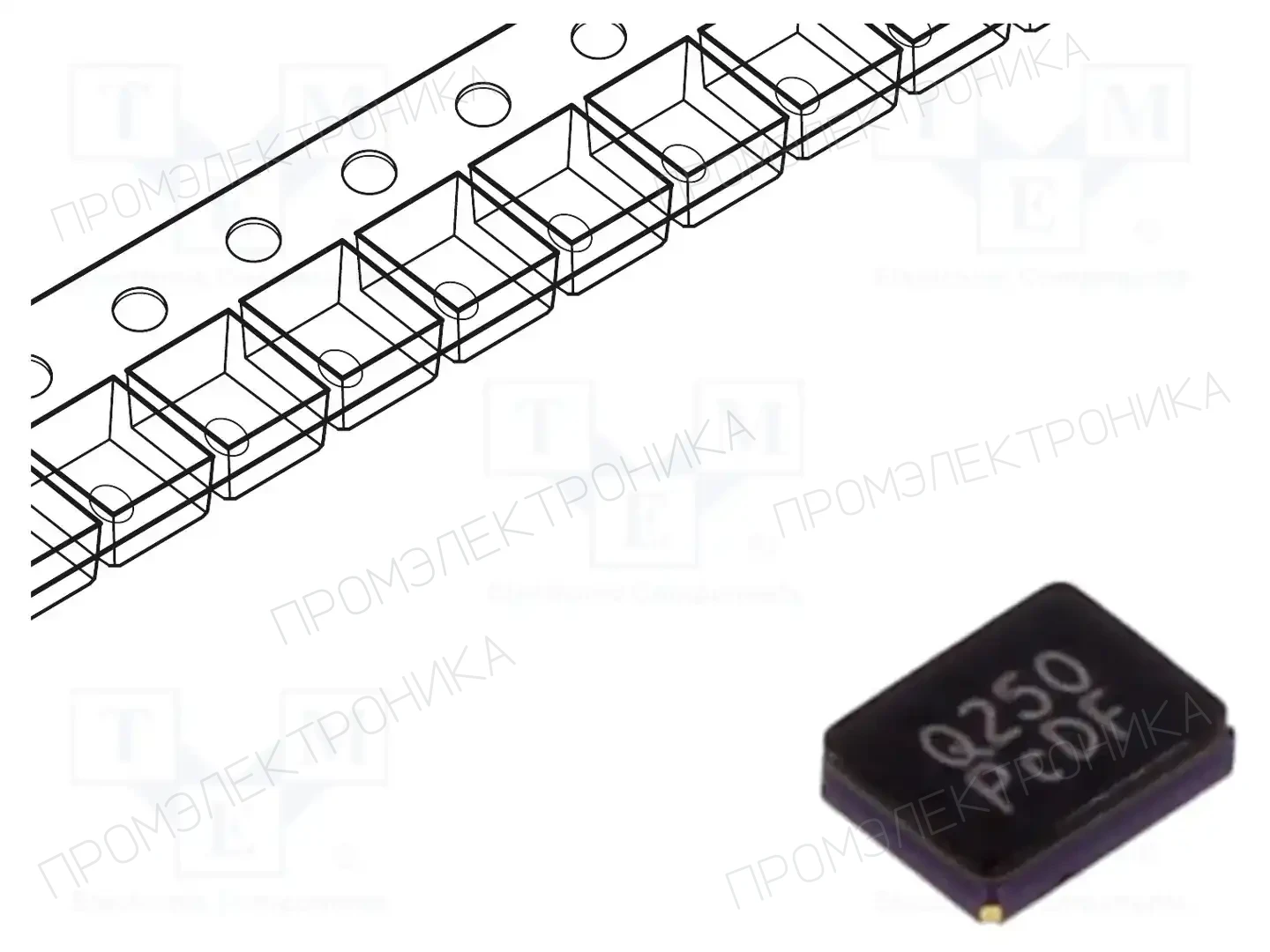 QST QT325G-25.000MDDJ-T — Резонаторы и генераторы