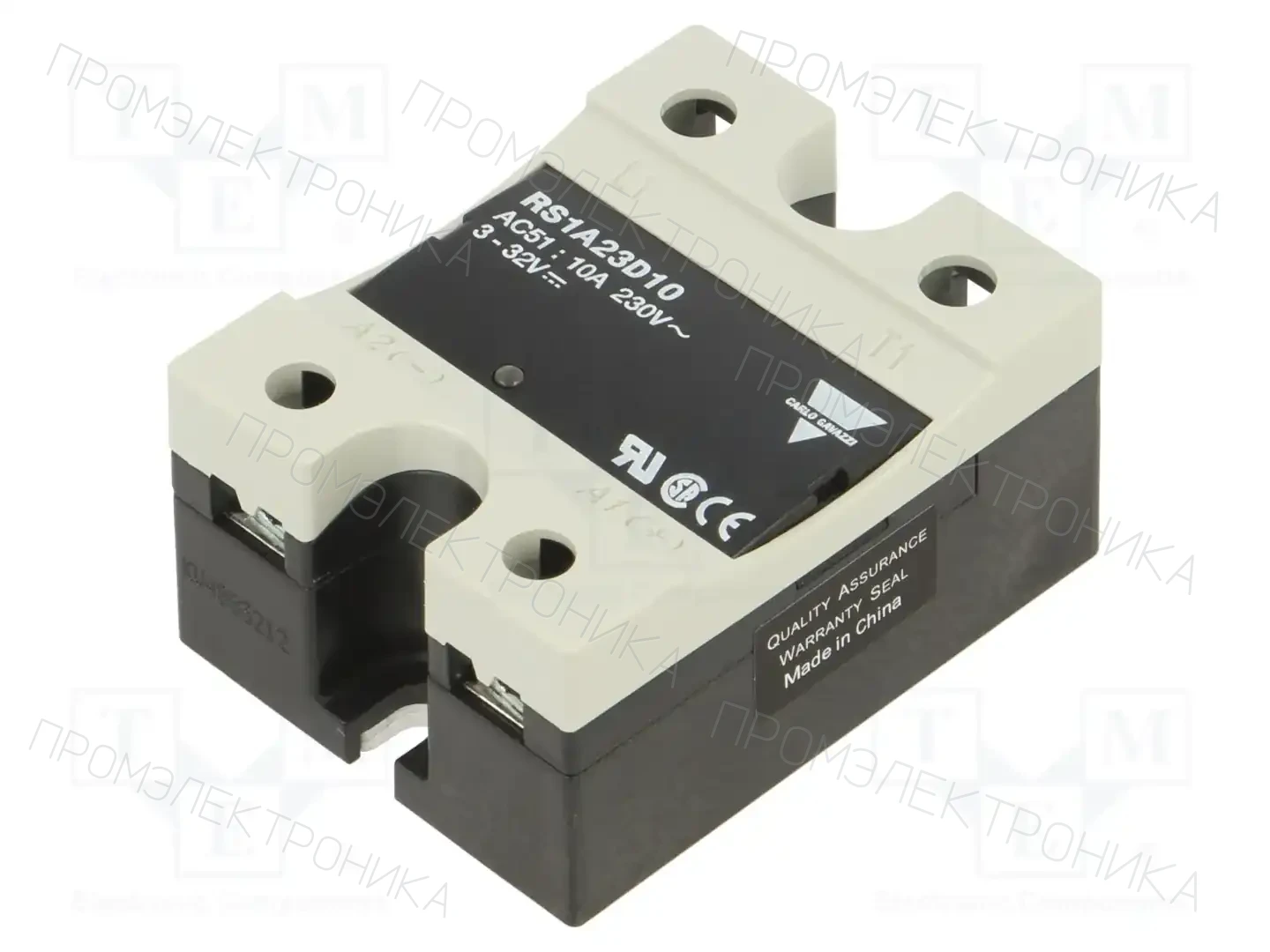 CARLO GAVAZZI RS1A23D10 — Реле SSR однофазные