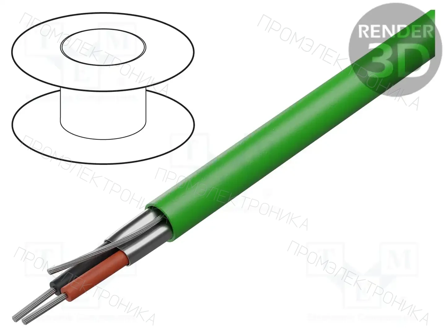 BELDEN 1503A N3UU1000 — Провода для громкоговорителей