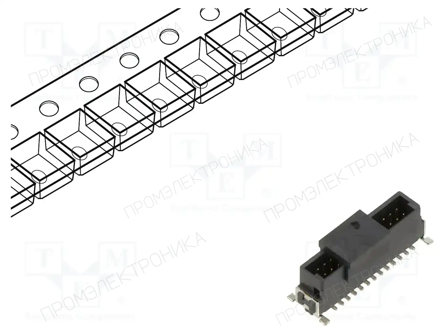 HARWIN M55-7002642R — Разъeмы пластина - пластина