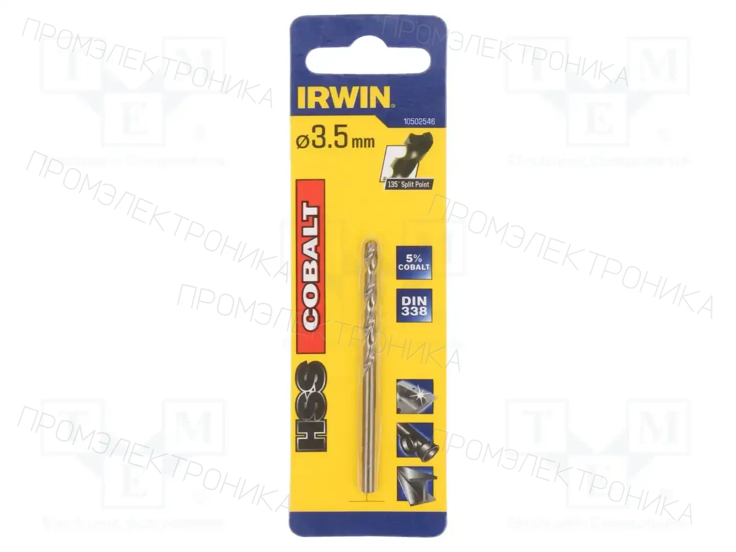 IRWIN 10502546 — Сверла по металлу