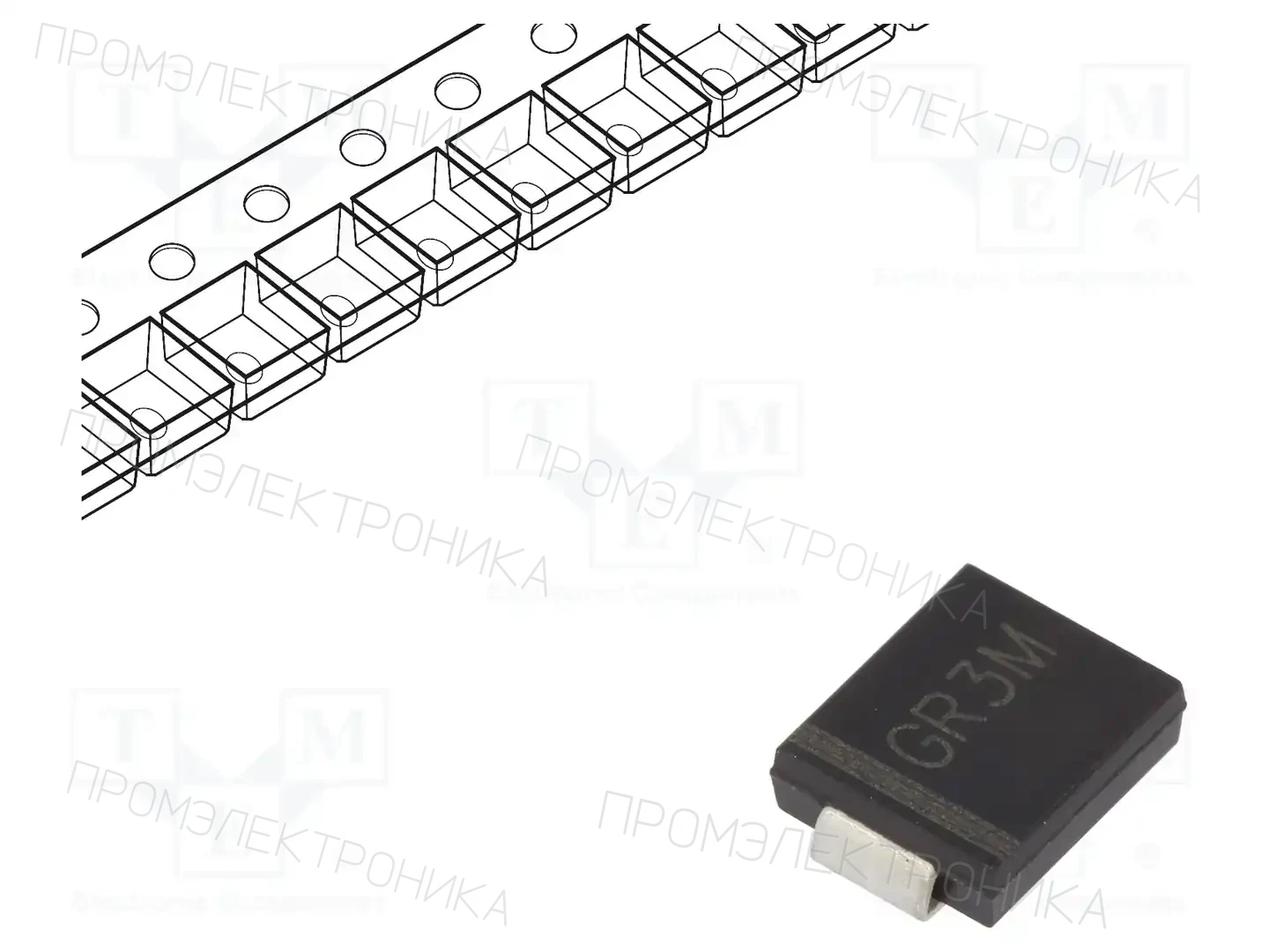 YANGJIE TECHNOLOGY GR3M — Универсальные диоды SMD