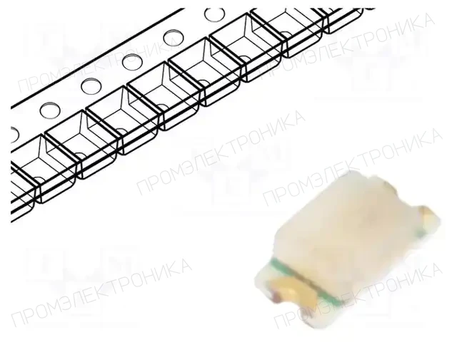 ROHM SEMICONDUCTOR SML-D12P8WT86 — Светодиоды SMD цветные
