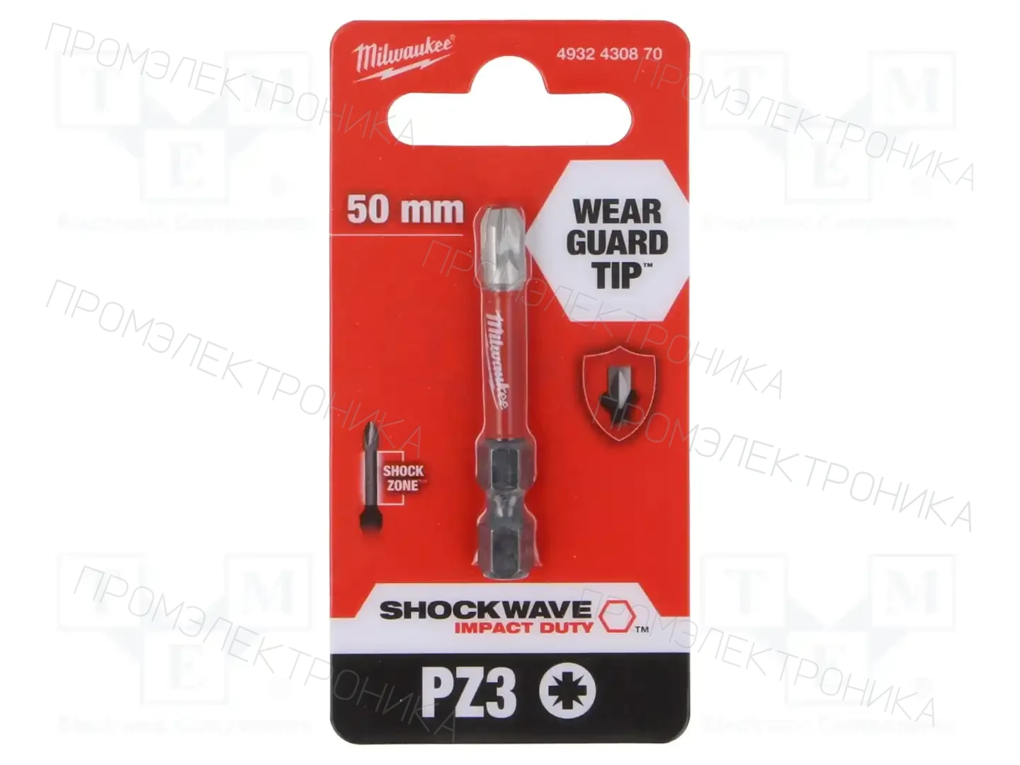 Milwaukee 4932430870 — Наконечники для отверток