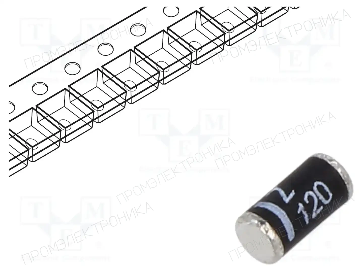 DIOTEC SEMICONDUCTOR ZMY120 — Стабилитроны SMD