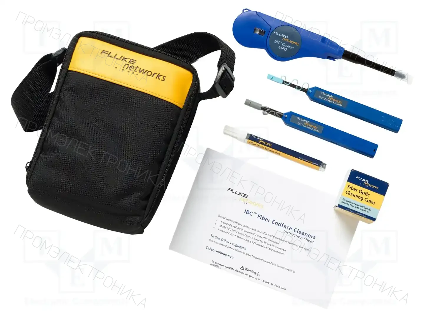 FLUKE NETWORKS NFC-KIT-CASE-E — Тестеры компьютерных и телефонных сетей