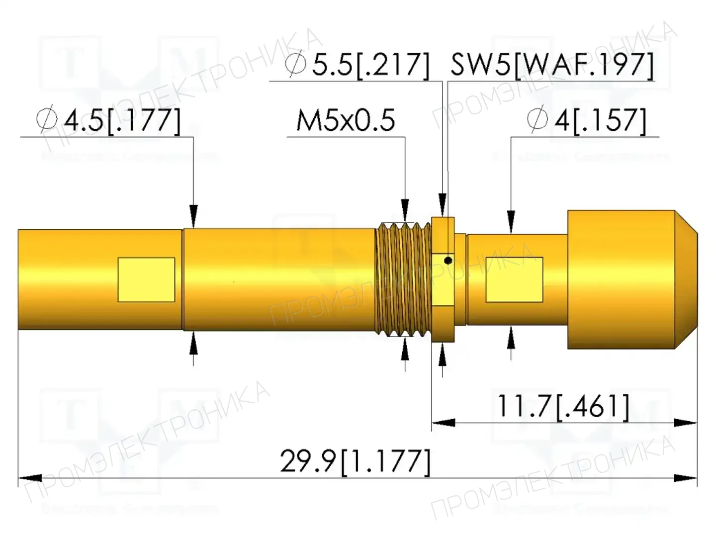 INGUN HFS-410 303 150 A 5042 F M — Измерительные щупы