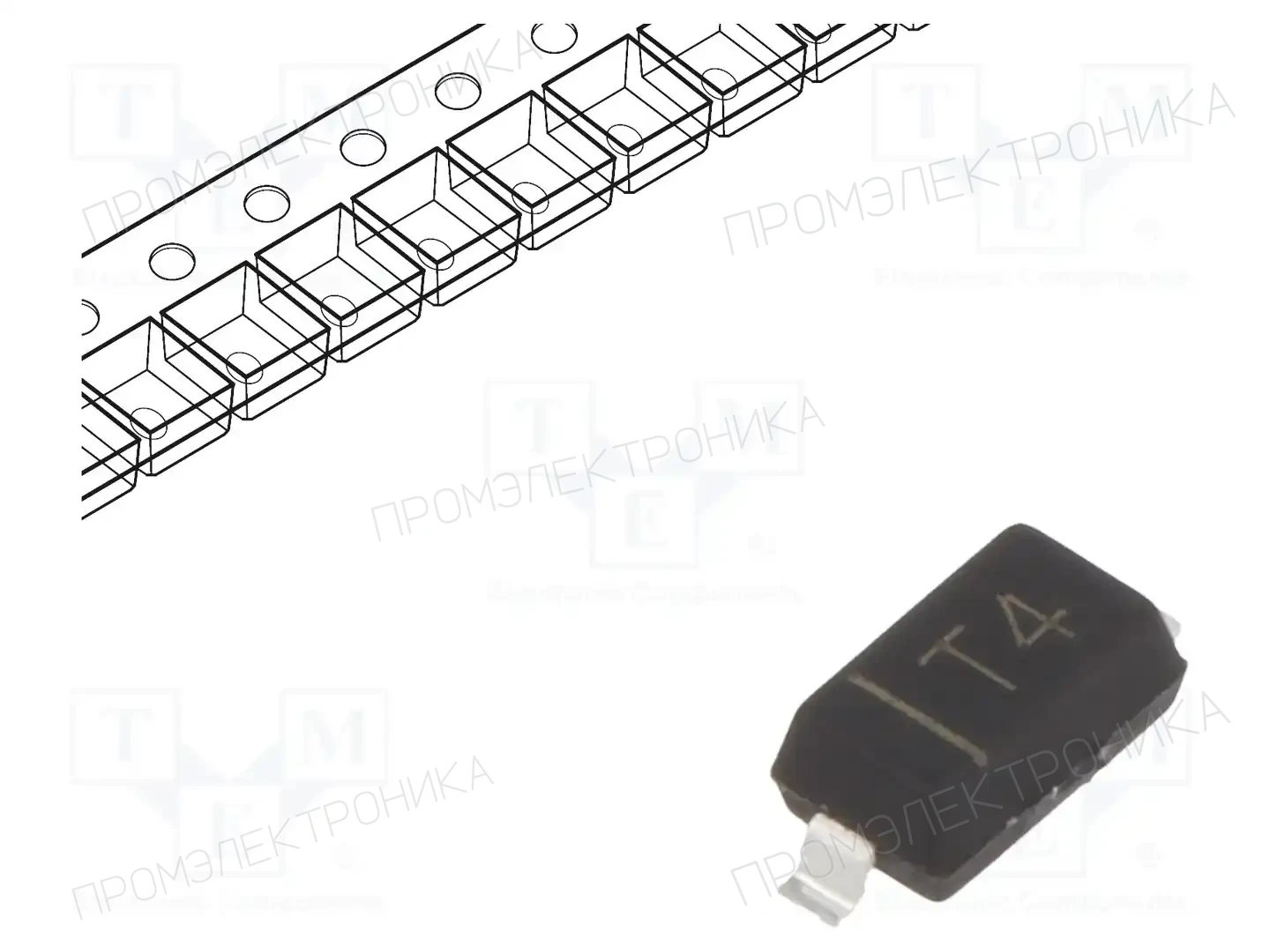 CDIL 1N4148W — Универсальные диоды SMD