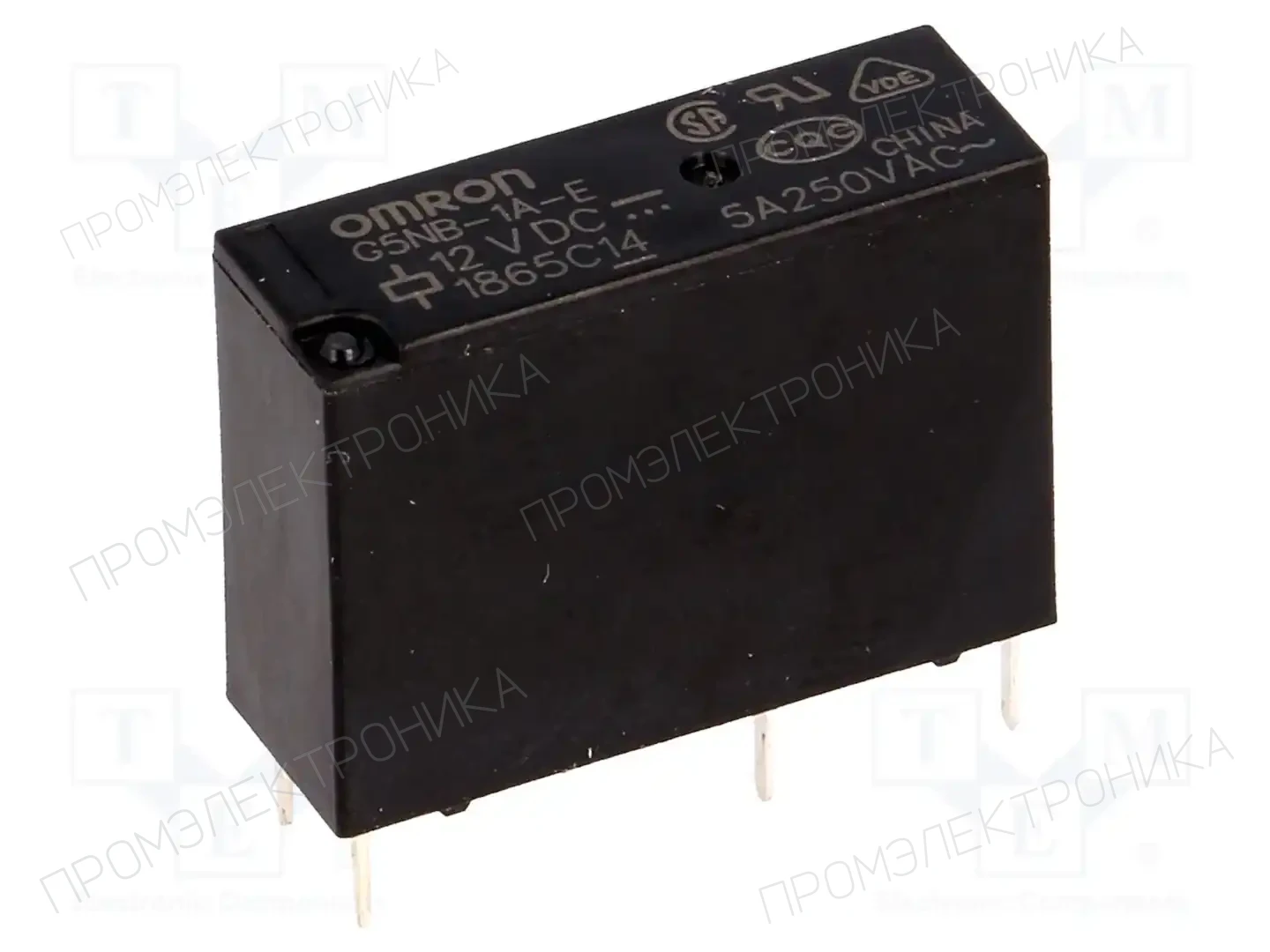 OMRON Electronic Components G5NB-1A-E 12VDC — Реле электромагн. миниатюрные