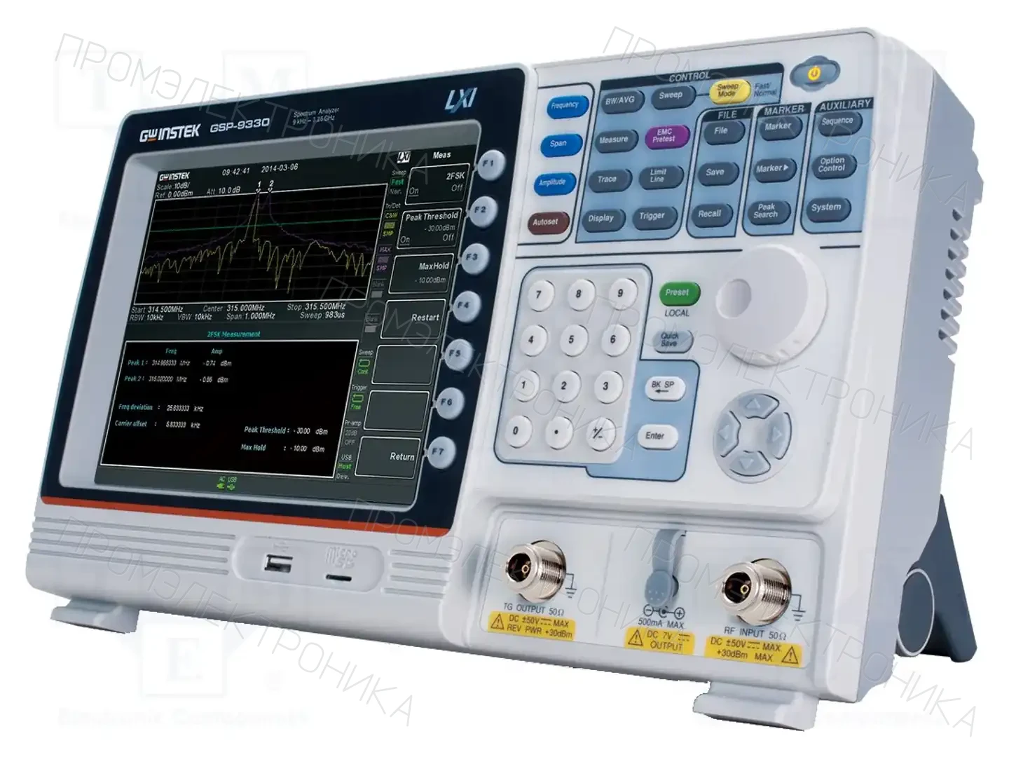 GW INSTEK GSP-9330-TG — Анализаторы спектра