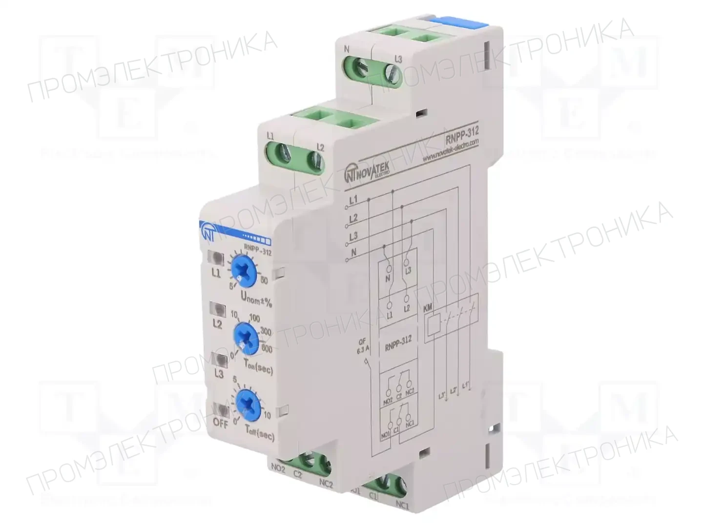 NOVATEK ELECTRO RNPP-312 — Контрольные реле